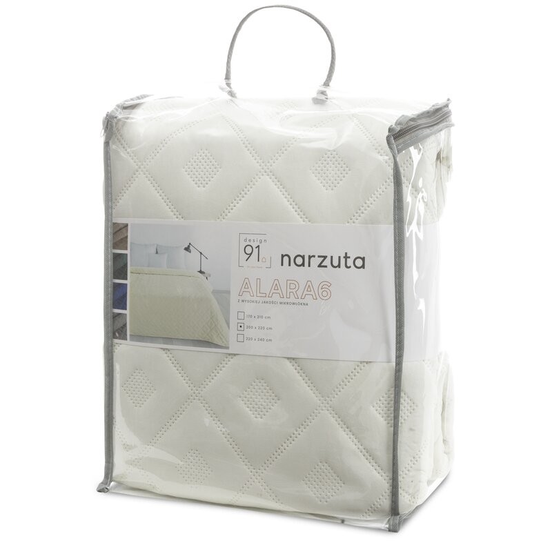 Narzuta Alara 6 170x210 cm w opakowaniu, kolor kremowy
