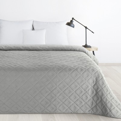 Narzuta 220x240 pikowana srebrna Alara 6 Eurofirany