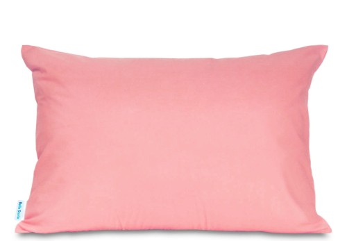 Poszewka różowa bawełniana 40x60