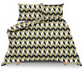 Pościel bawełniana Geometric Yellow 160x200