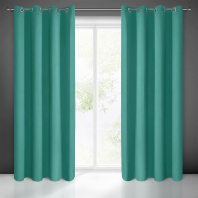 Zasłona Logan 135x250 Turkusowa Eurofirany