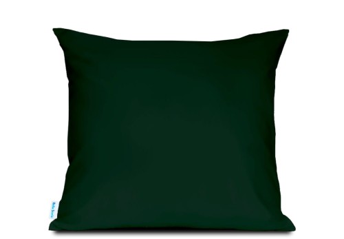 Poszewka zieleń butelkowa 45x45 Semplice