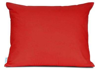 Poszewka 50x60 bawełniana czerwona Semplice