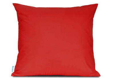 Poszewka 50x50 bawełniana czerwona Semplice