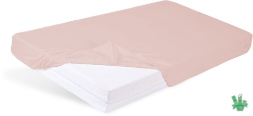 Prześcieradło 80x160 bambusowe Bamboo z gumką ciemnoróżowe
