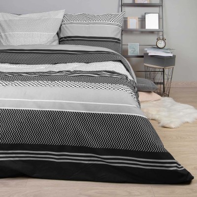 Pościel 200x220 bawełniana ZIGO GREY