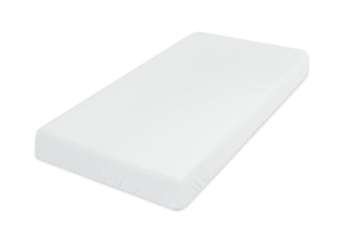 Prześcieradło 90x200 muślinowe białe z gumką