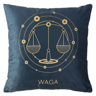 Poszewka 40x40 dekoracyjna Zodiak Waga Darymex