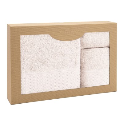 Zestaw 3 ręczników Solano Krem 30x50+50x90+70x140 Darymex