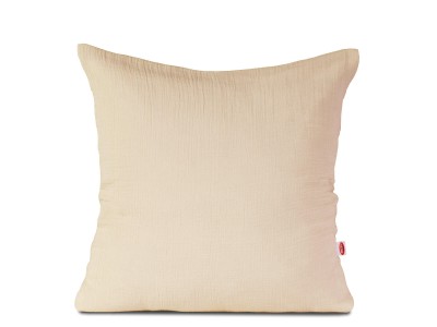 Poszewka 40x40 muślinowa jasnobeżowa Matex