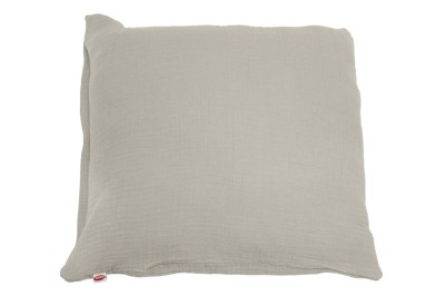 Poszewka 40x40 muślinowa ciemnobeżowa Matex