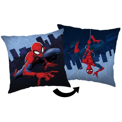 Poduszka 35x35 Spiderman granat dziecięca
