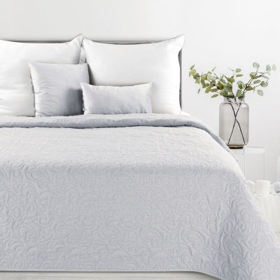 Narzuta 170x210 Len 4 Srebrna