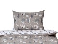 pościel  w króliczki liski i misie 150x200