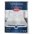 Pościel 160x200 satynowa Mozaika Beżowa opakowanie