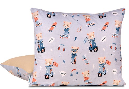 Poszewka w misie 70x80
