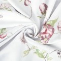 Pościel 220x200 satynowa Rozkwit Jabłoni tkanina
