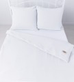 Pościel 140x200 muślinowa biała