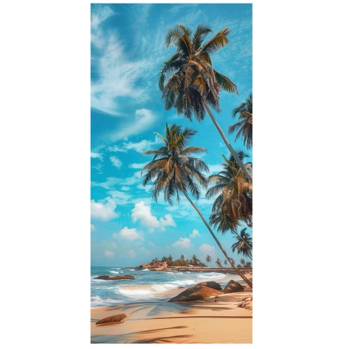 Ręcznik 100x180 plażowy Tropikalna Laguna