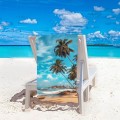 Ręcznik 100x180 plażowy Tropikalna Laguna