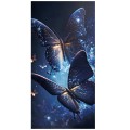 Ręcznik 100x180 plażowy Nocne Motyle