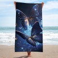 Ręcznik 100x180 plażowy Nocne Motyle