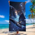 Ręcznik 100x180 plażowy Nocne Motyle