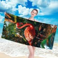 Ręcznik 100x180 plażowy Ogród Flaminga