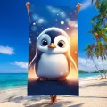 Ręcznik kąpielowy Pingwinek 100x180