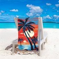 Ręcznik 100x180 plażowy Retro Palmy