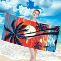 Ręcznik 100x180 plażowy Retro Palmy