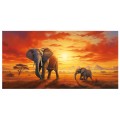 Ręcznik 100x180 plażowy Safari o Zachodzie
