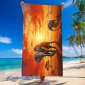 Ręcznik 100x180 plażowy Safari o Zachodzie