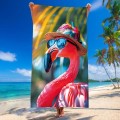 Ręcznik 100x180 plażowy Flamingo Chill