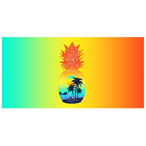 Ręcznik 100x180 plażowy California Vibes