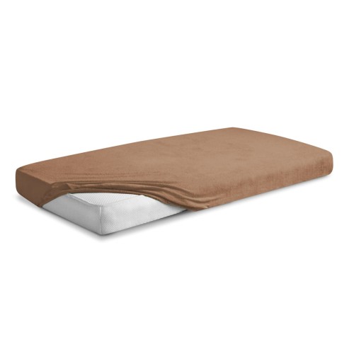 Prześcieradło brązowe