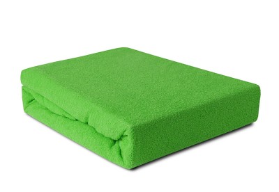 Prześcieradło Frotte 220x200 z gumką zielona trawa Darymex
