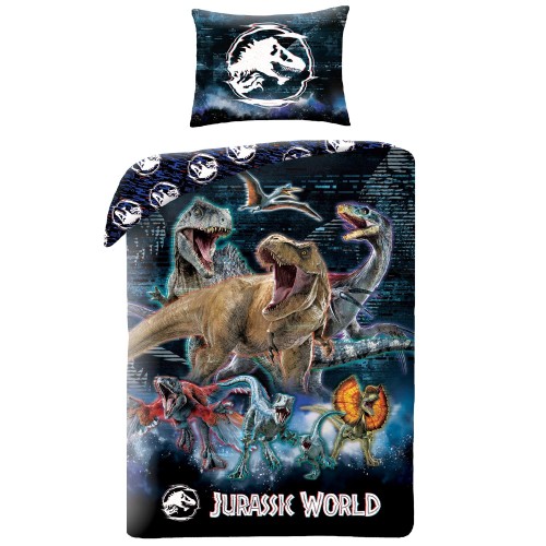 Pościel 140x200 Jurassic World mikrofibrowa