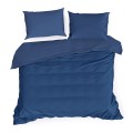 Pościel ciemnoniebieska Nova3 180x200