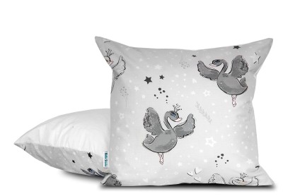 Poszewka 45x45 bawełniana Łabędzi Sen