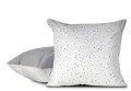 Pościel biała w Konfetti wzór Terrazzo 45x45