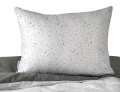 Pościel biała w Konfetti wzór Terrazzo 50x50