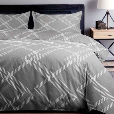 Pościel 180x200 bawełna Viletta (99) Popielata Abstrakcja Darymex