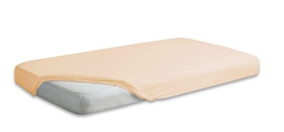 Prześcieradło Jersey 90x200 Premium z gumką jasnobeżowe Matex