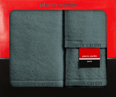 Zestaw 3 ręczników Evi Ciemnomiętowy Pierre Cardin