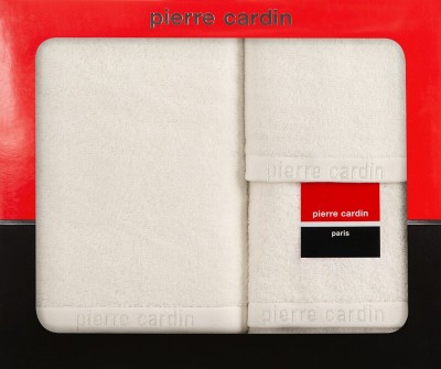 Zestaw 3 ręczników Evi Kremowy Pierre Cardin