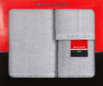 Zestaw 3 ręczników Evi Srebrny Pierre Cardin