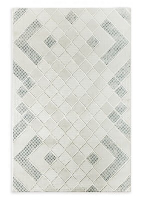 Dywan 140x190 Crystal 5 kremowy abstrakcyjny Eurofirany