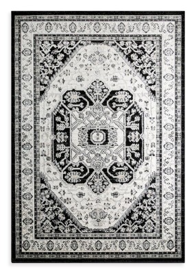 Dywan 160x230 Elora 5 czarny orientalny vintage Eurofirany