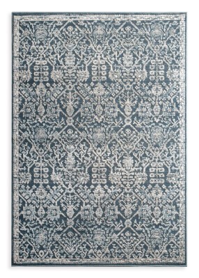 Dywan 80x150 Elora 6 ciemnoniebieski orientalny vintage Eurofirany